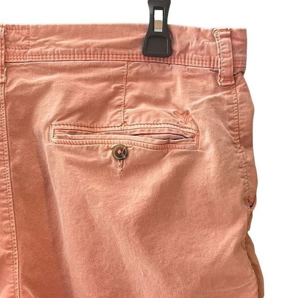 American Eagle Extreme Flex Flat Front Khaki Chino Men’s Slim Shorts Size 32 - Picture 5 of 9